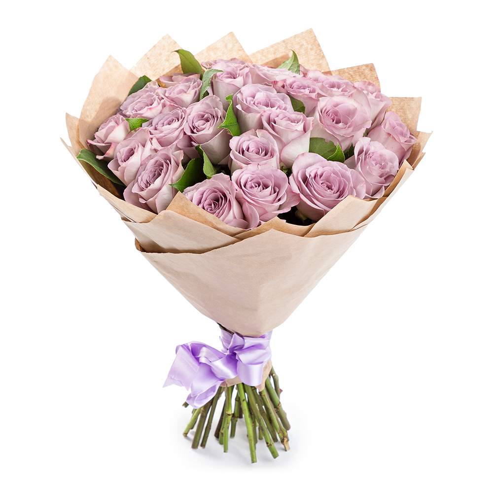 21 Lavander Kenya Roses - Product image