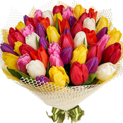 35 Mix color Tulips - Product image