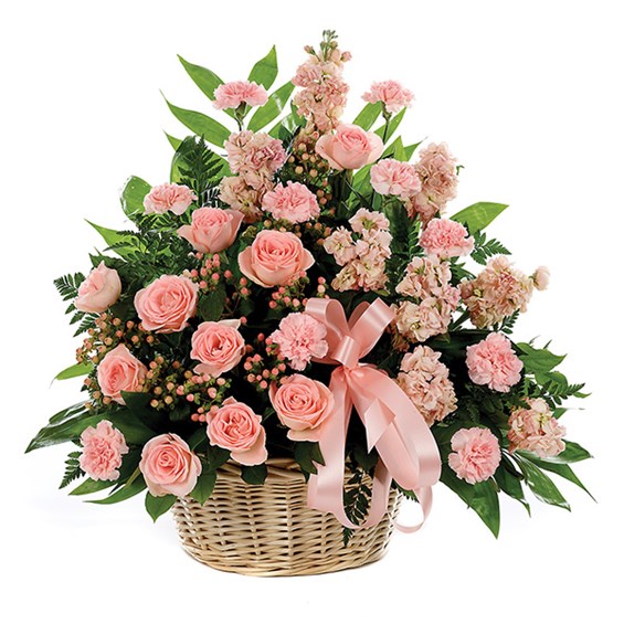 Classic Sympathy Basket Arrangement - Product image