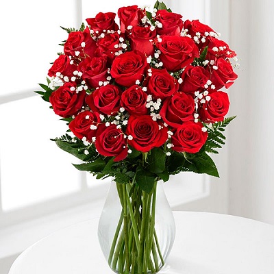 Red 18 Long Stem Roses - Product image