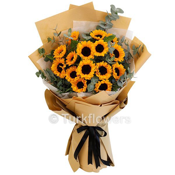 Ramo de 15 girasoles - Product image