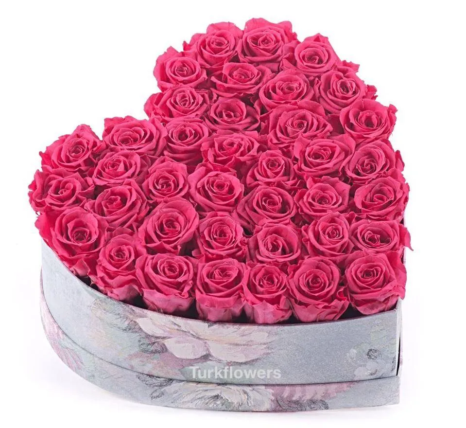 Pink Hearth - 35 Pink Roses - Product image