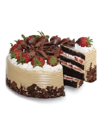 Choco And Strawberry Cake - Product image