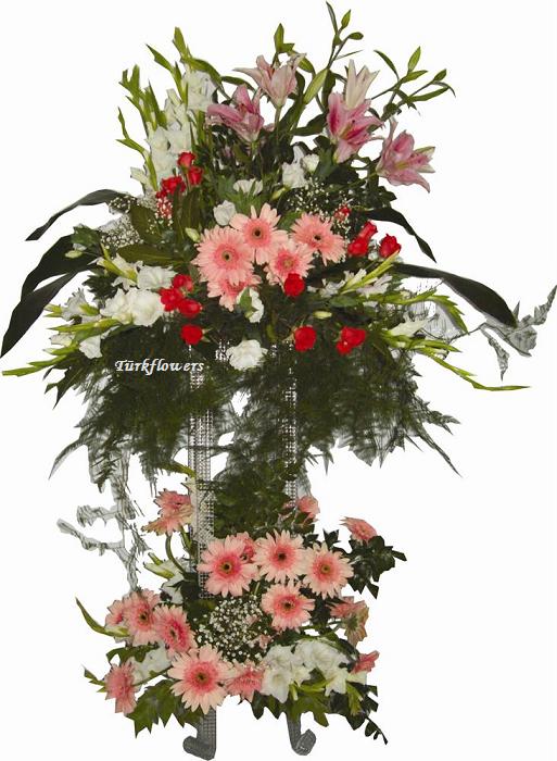 hierro forjado blanco y rosa - Product image