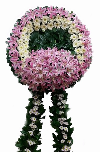 Flor rosa para funeral - Product image