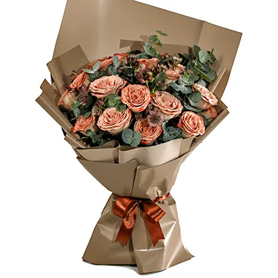 21 Real cappuccino Roses - Product image