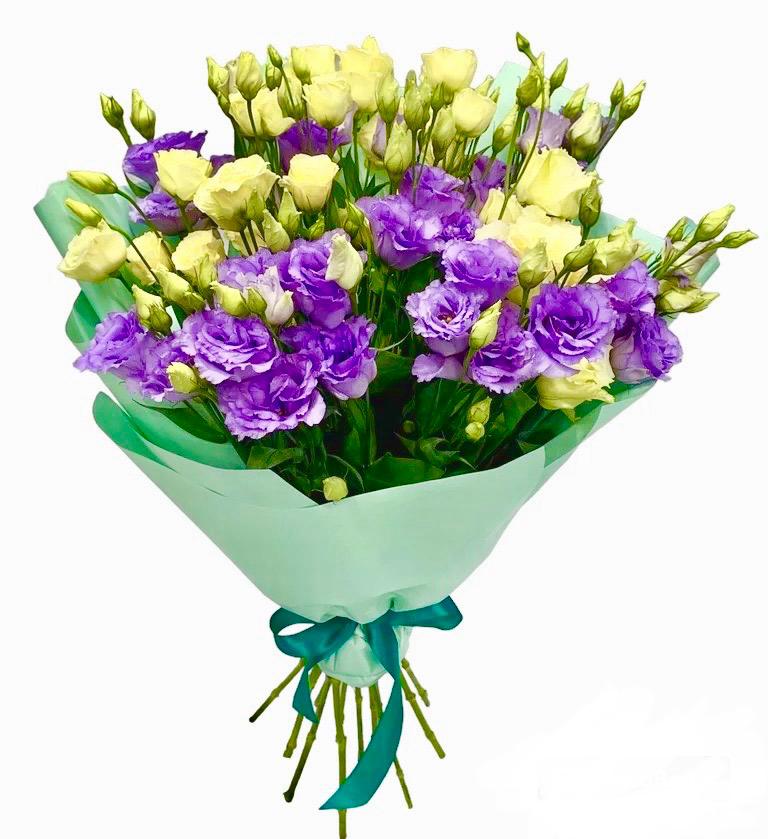 Pink and White Lisianthus - Product image