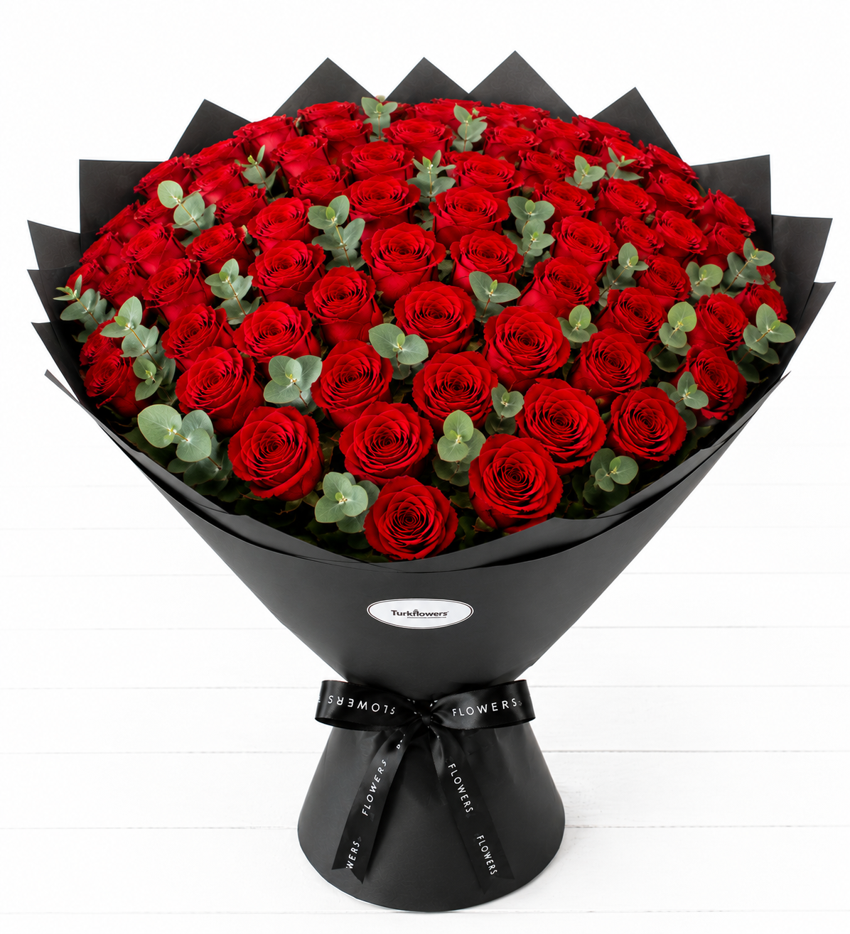 Classic Beauty - Red Roses Bouquet - Gallery image