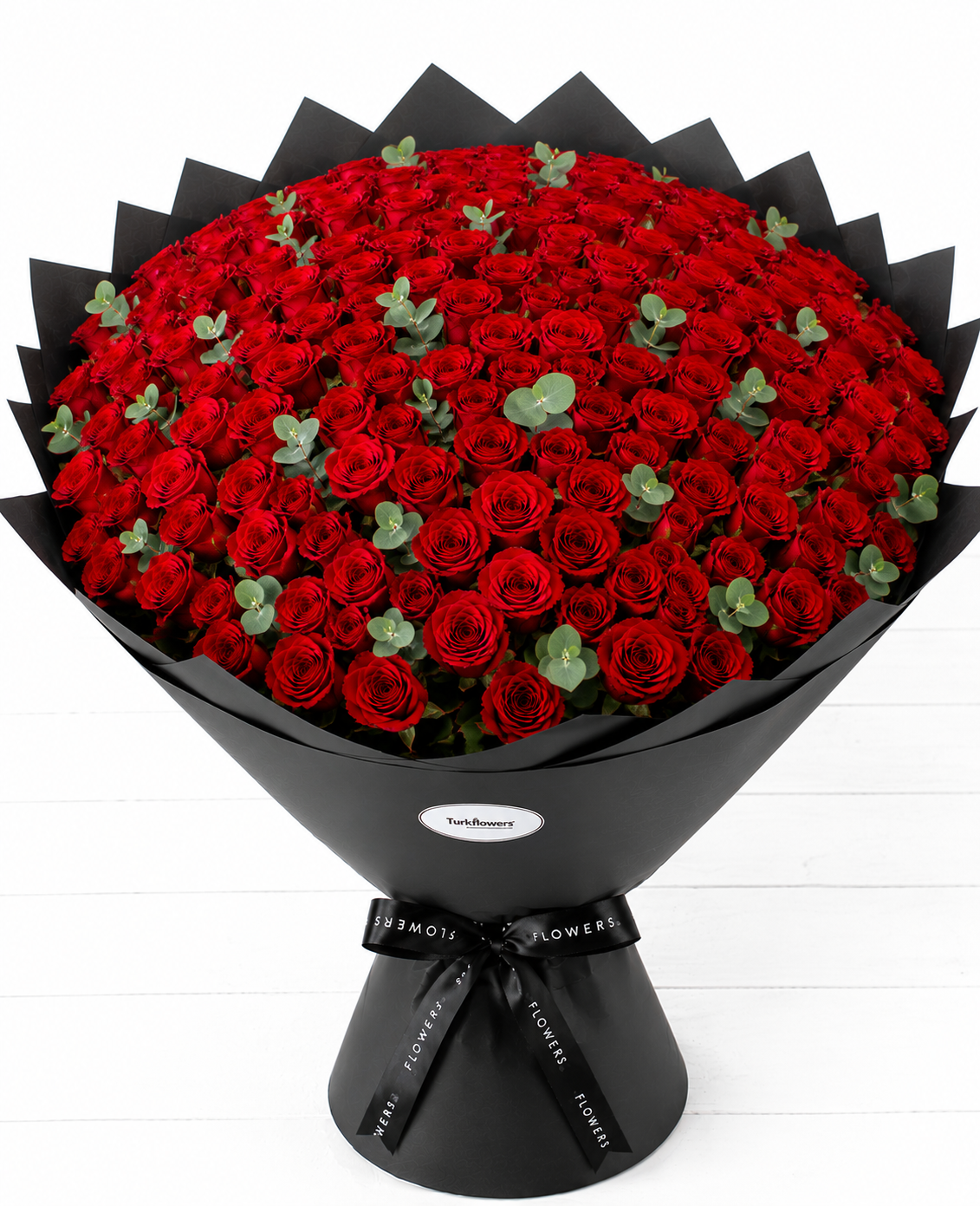 Classic Beauty - Red Roses Bouquet - Gallery image