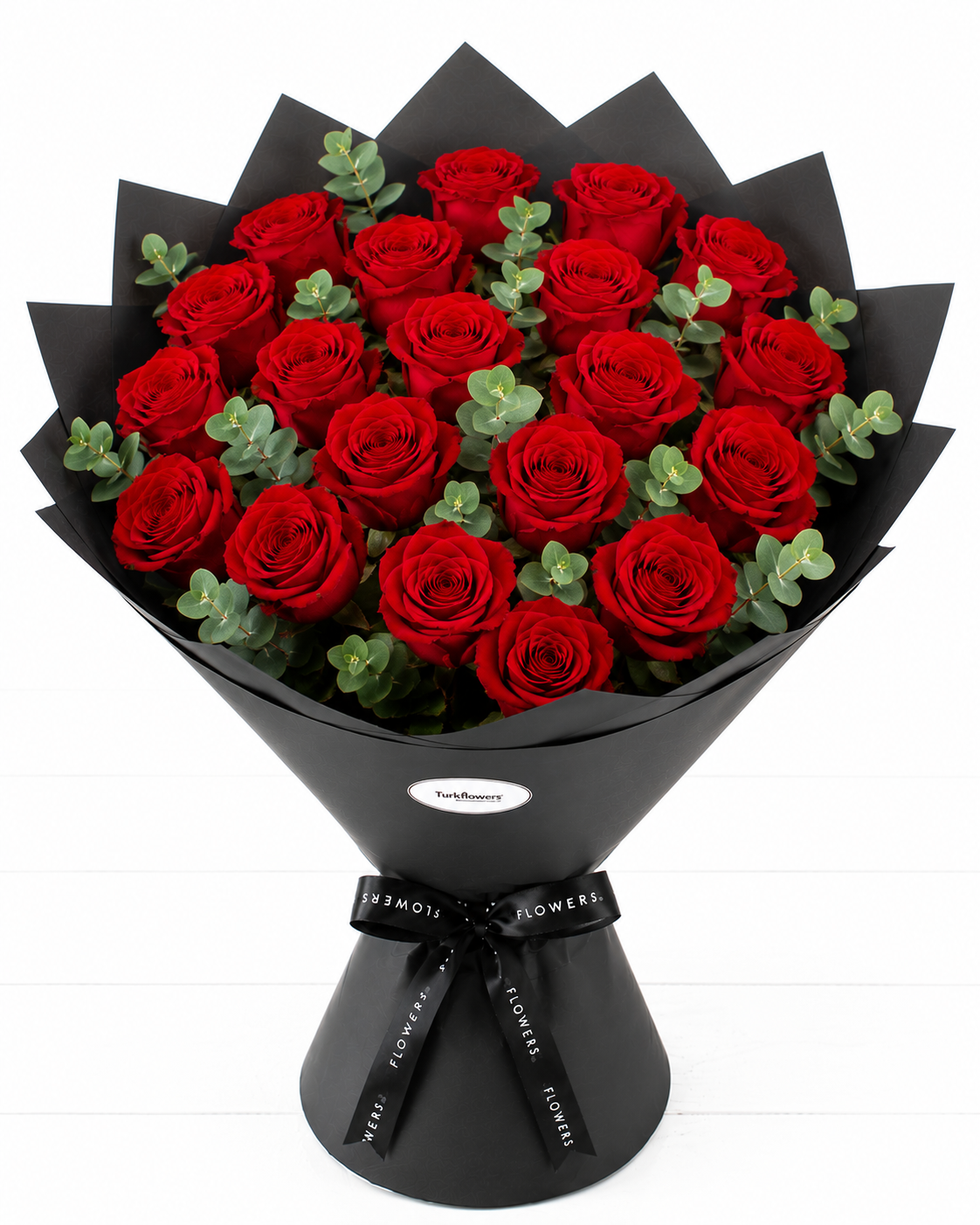 Classic Beauty - Red Roses Bouquet - Gallery image
