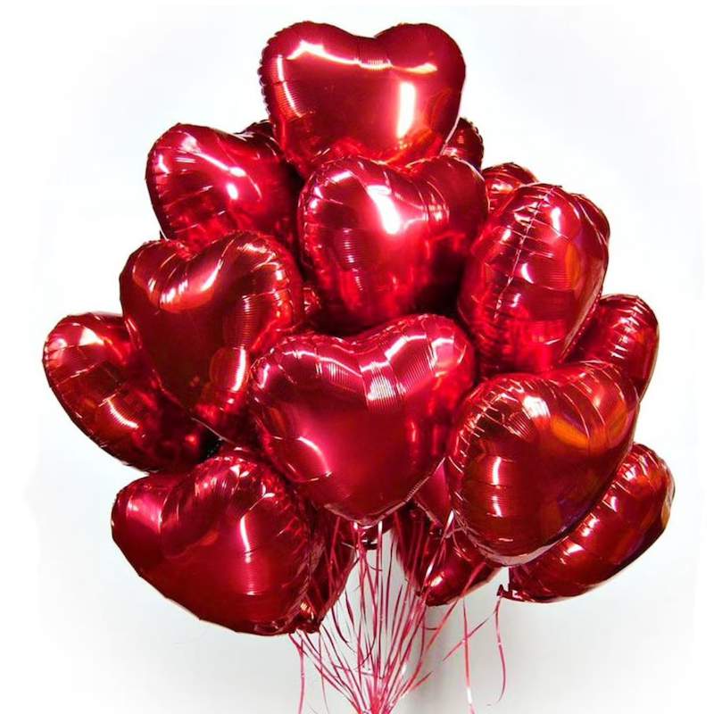 11 Pcs helium balloons - Flower delivery in Turkey