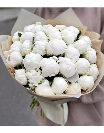 29 poneys blancs - Peony