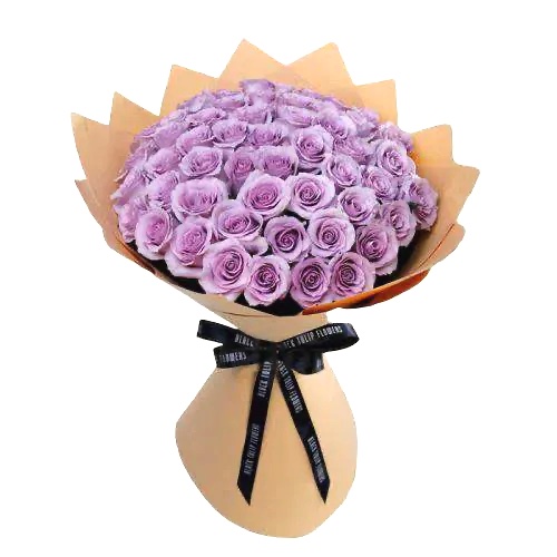 51 Purple Roses - Flower delivery in Turkey
