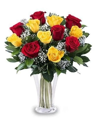 13-red-yellow-roses-bouquet