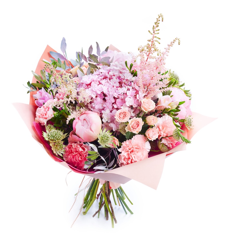Bouquet mix with hydrangea - Flower delivery in Turkey