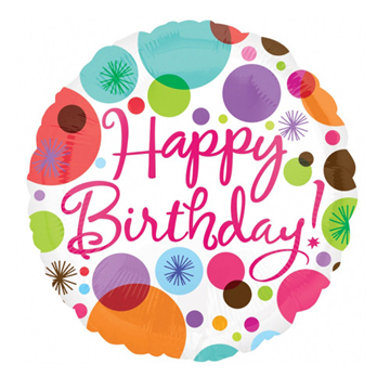 helium Happy Birhday