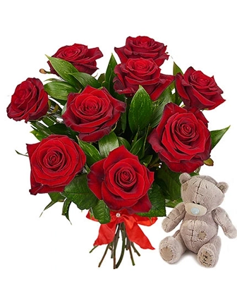 9-red-roses-+-tedy