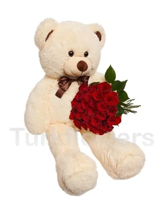 bear-with-a-roses