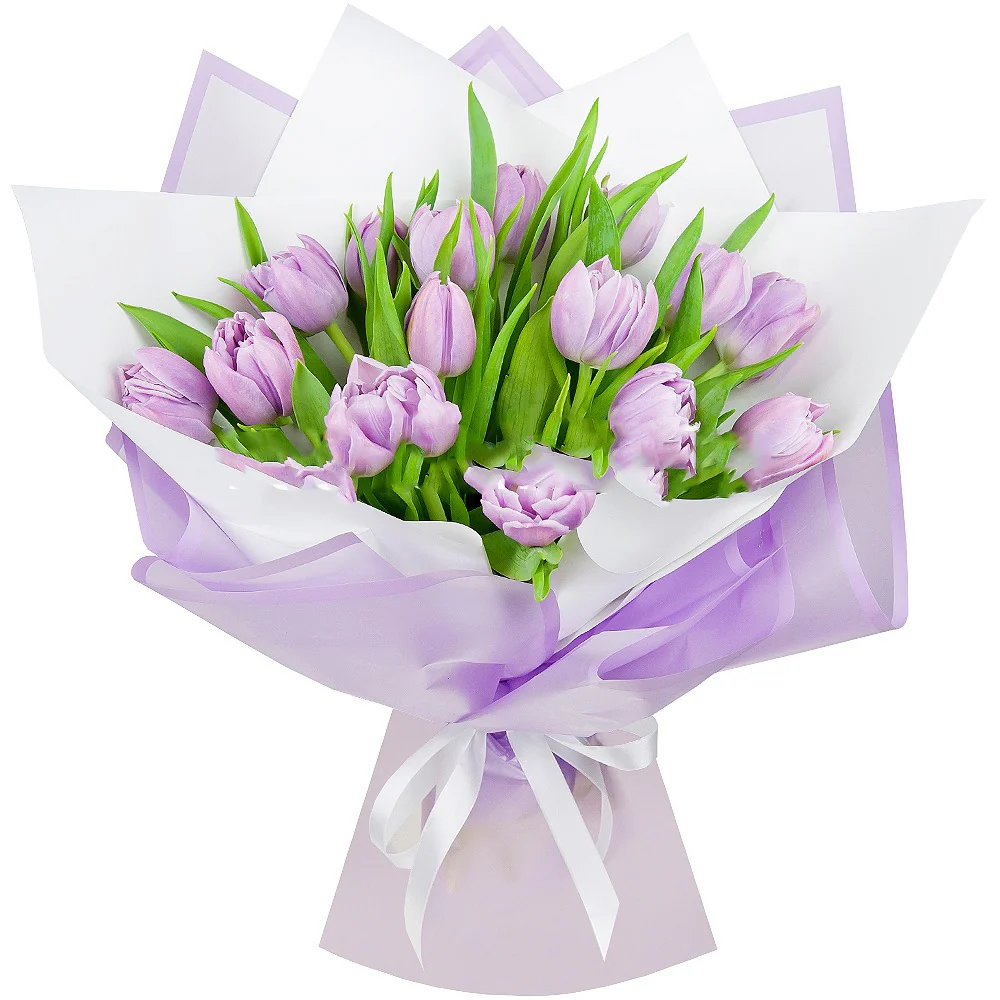 21 Lilac Tulips - Flower delivery in Turkey