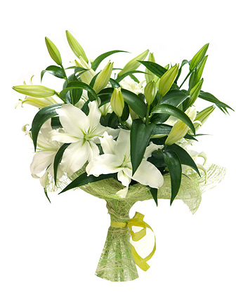 5-lily-bouqhet