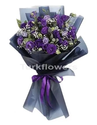 purple lisianthus - Lisianthus
