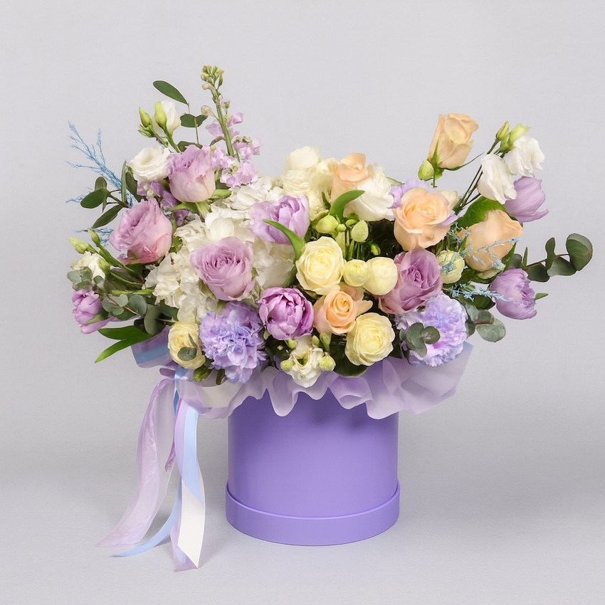 Luxury Pastel Flower Box - izmir