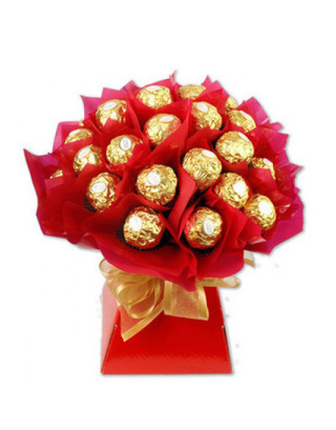 Ferrero Rocher Bouquet - Lo siento, flores