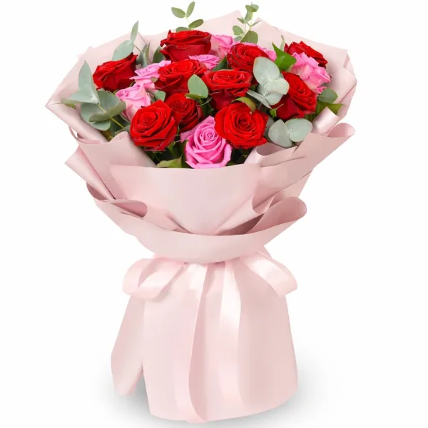 Crimson Blush 19 Roses - Flower delivery in Turkey