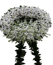 Flor blanca para funeral - Flores para funerales