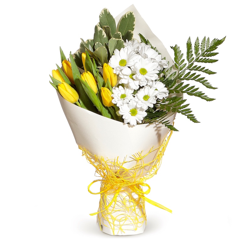 Tulips and Daisy - izmir